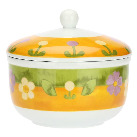 Thun Biscottiera con Coperchio in Porcellana Florianne - P4793P00 - Gioielleria De Patto