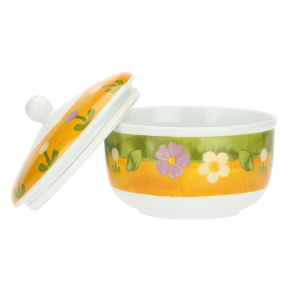 Thun Biscottiera con Coperchio in Porcellana Florianne - P4793P00 - Gioielleria De Patto