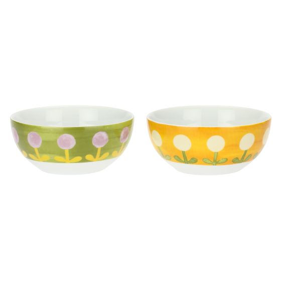 Thun Set 2 Ciotole in Porcellana Florianne - P4796P00 - Gioielleria De Patto