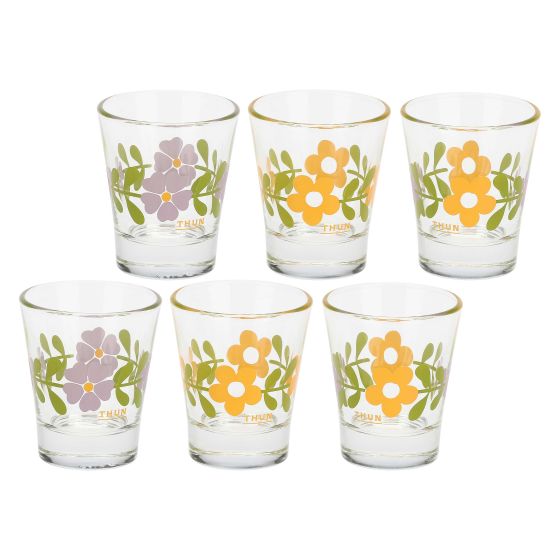 Thun Set 6 Bicchierini in Vetro Florianne - P4808P00 - Gioielleria De Patto