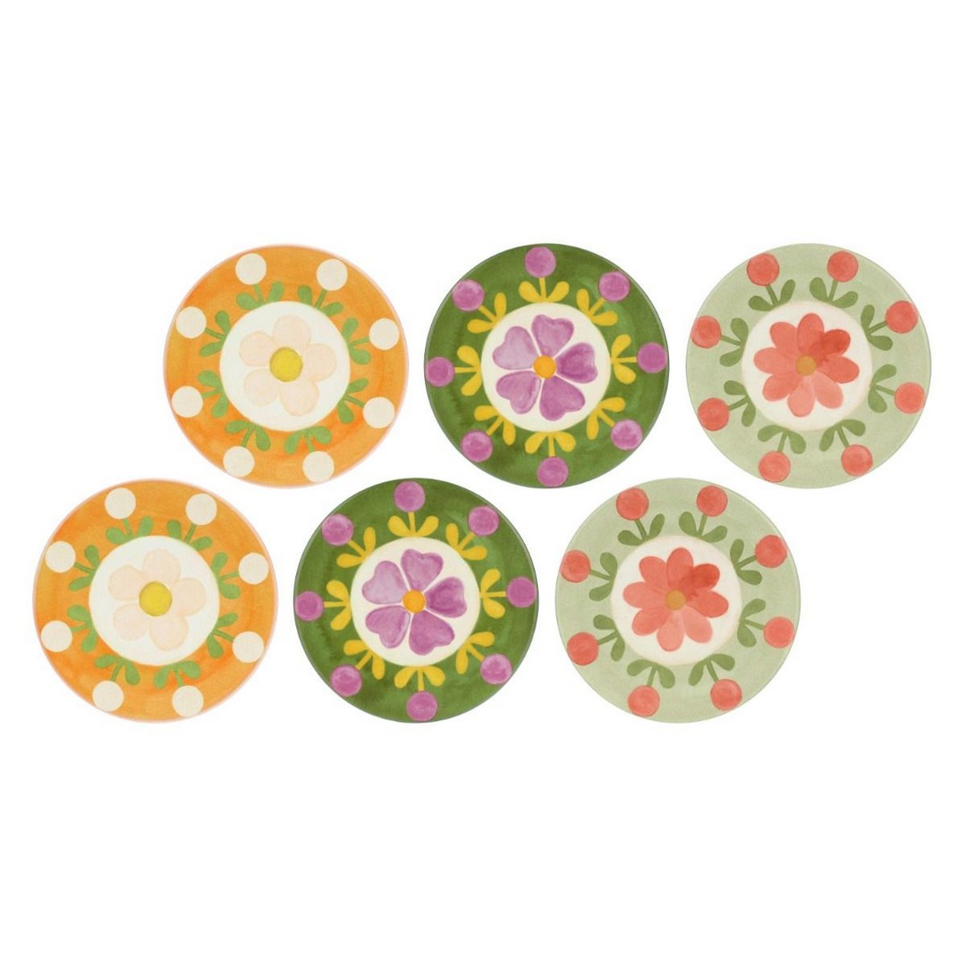 Thun Set 6 sottobicchieri in ceramica e sughero Florianne - P4825P00 - Gioielleria De Patto