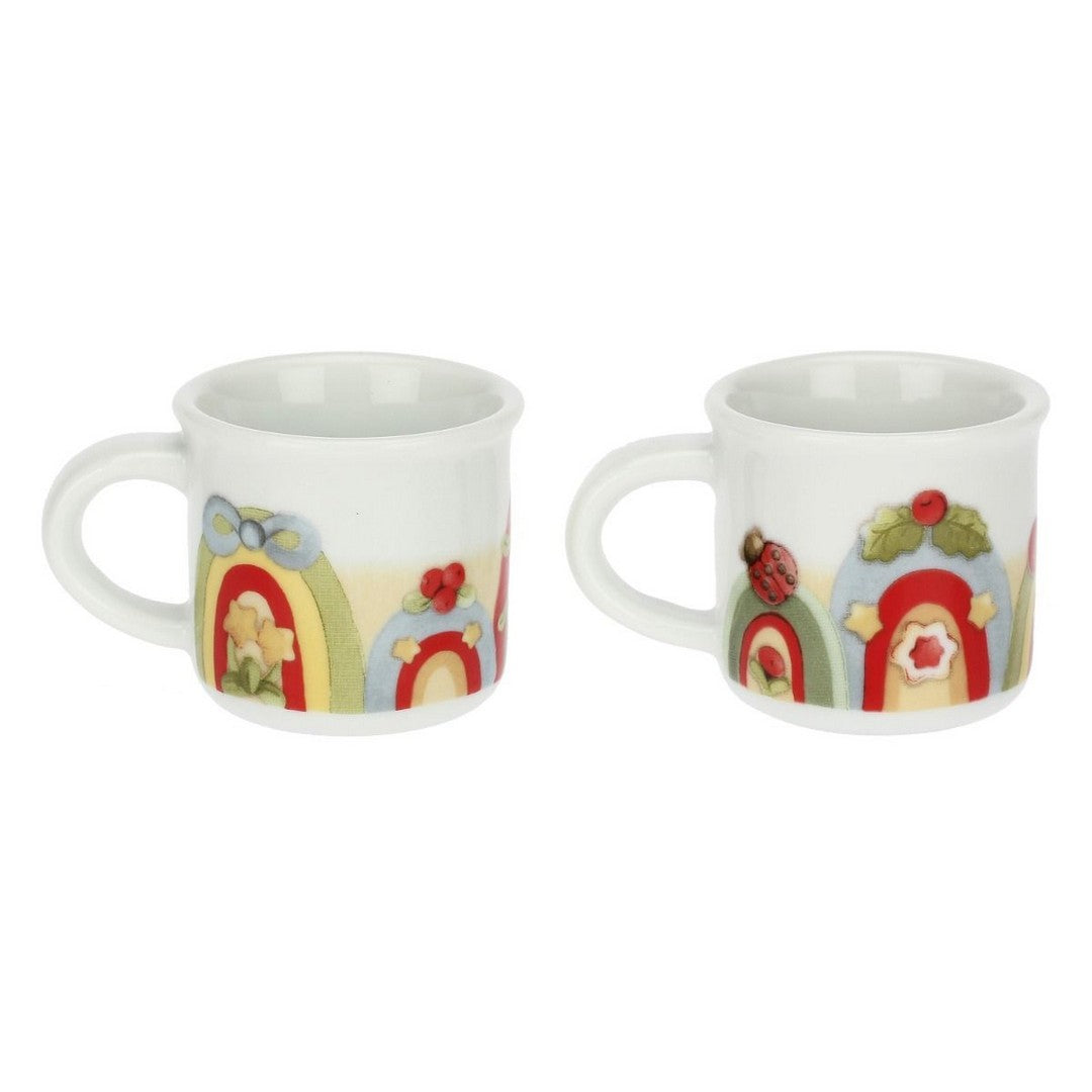 Thun Set 2 Mini Mug in porcellana Bosco Magico - P4855P00 - Gioielleria De Patto