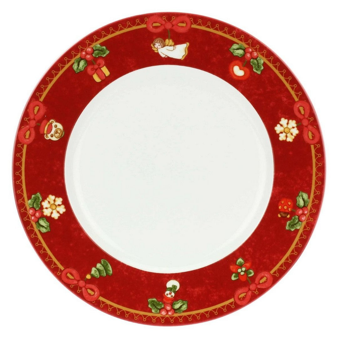 Thun Set 6 piatti in porcellana Magico Natale - P4889P00 - Gioielleria De Patto
