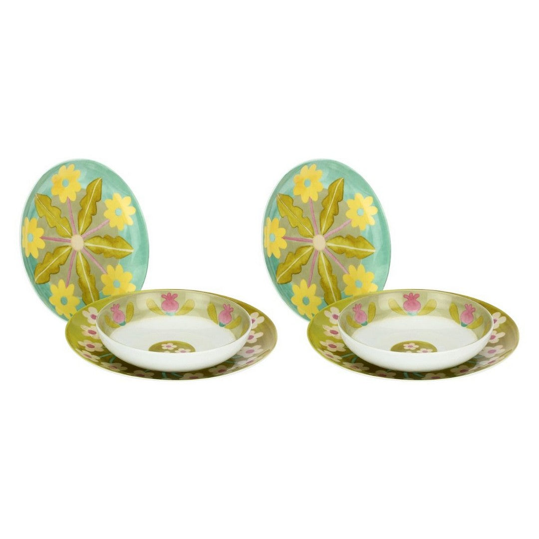 Thun Set 2 posti tavola in porcellana Florianne primavera - P4904P00 - Gioielleria De Patto