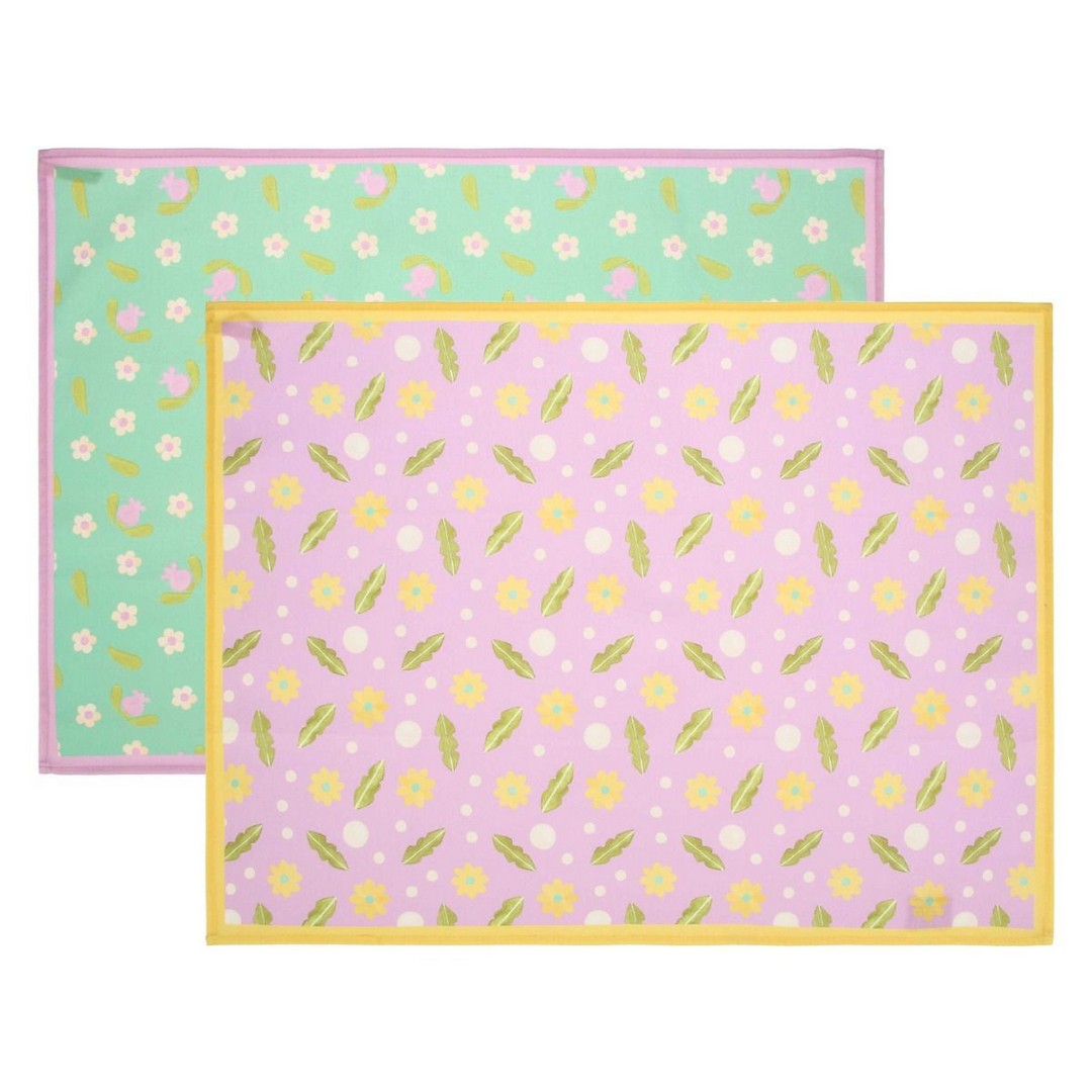 Thun Set 2 canovacci in cotone Florianne primavera - P4908P00 - Gioielleria De Patto