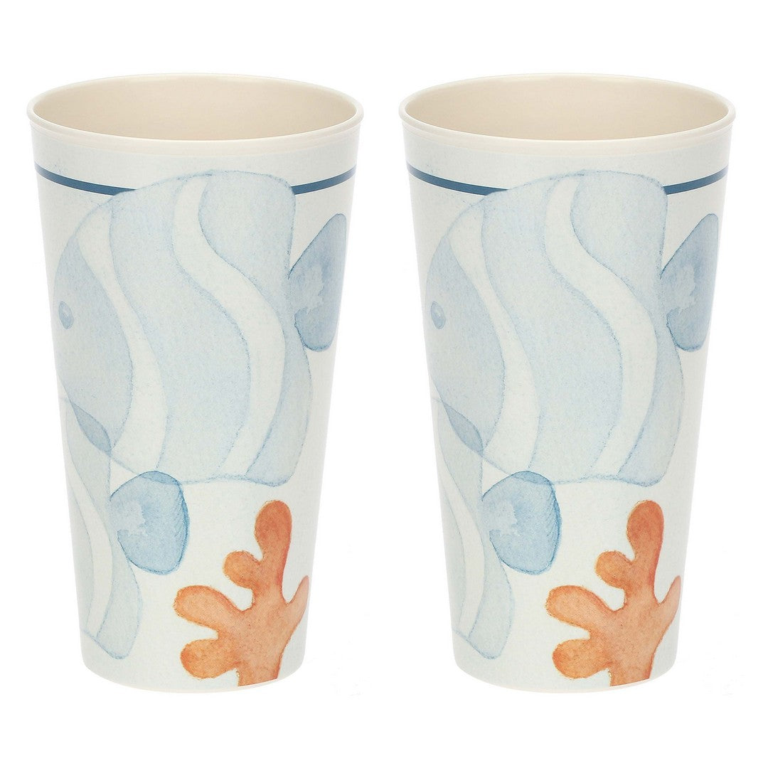 Thun Set 2 bicchieri in melamina Mare da amare - P4947P00