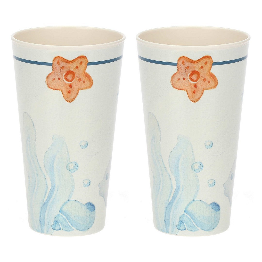 Thun Set 2 bicchieri in melamina Mare da amare - P4947P00
