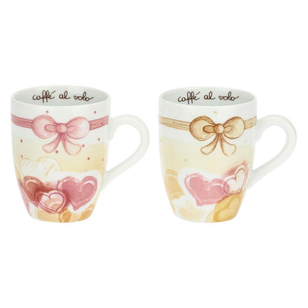 Thun Set 2 mug in porcellana Angel Love - P4965P00 - Gioielleria De Patto