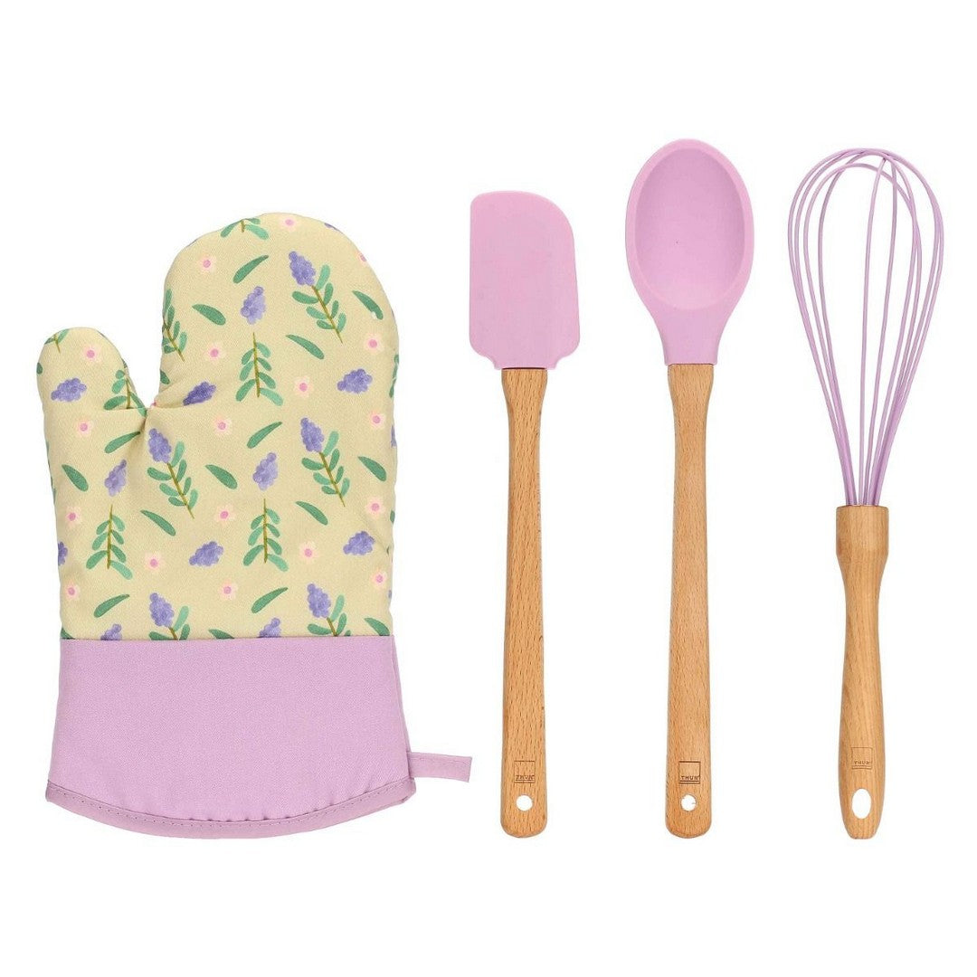 Thun Set guantone in cotone e mestoli in legno Sorprese di Pasqua - P4982P00 - Gioielleria De Patto