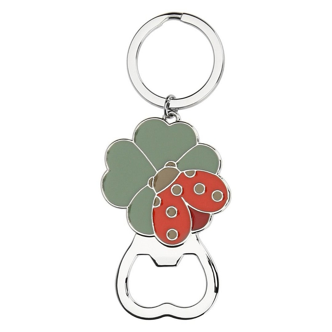 Thun Apribottiglia con quadrifoglio e coccinella Ella in metallo - P4988P00B - Gioielleria De Patto