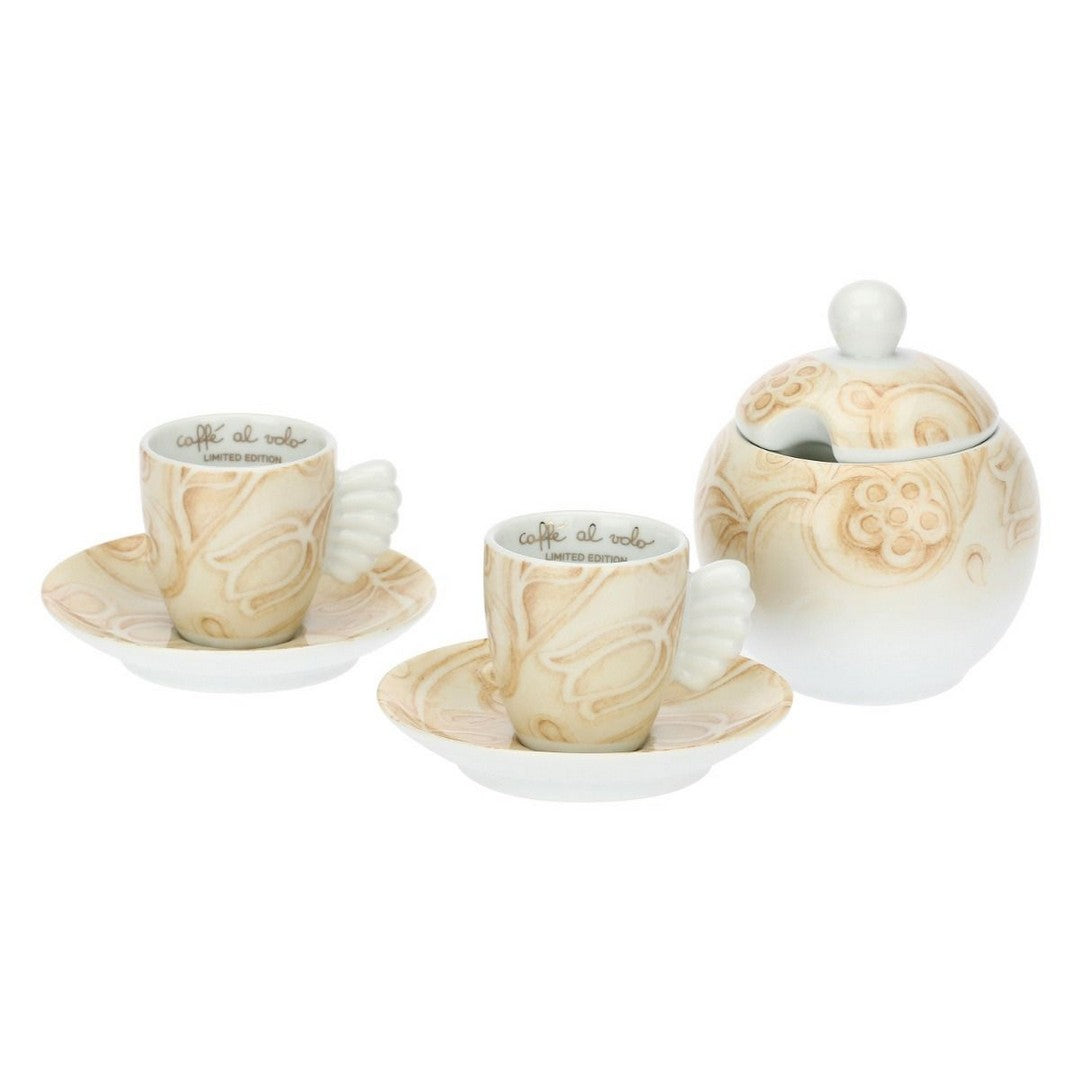 Thun Set 2 tazzine espresso con zuccheriera in porcellana Limited Edition 2024 - P5017a91 - Gioielleria De Patto