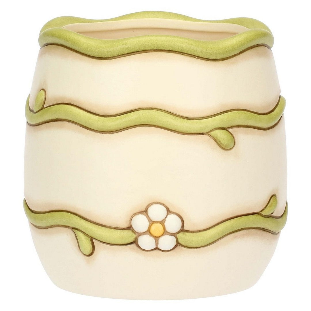 Thun Vaso in ceramica margherite, piccolo - Q2028H90 - Gioielleria De Patto