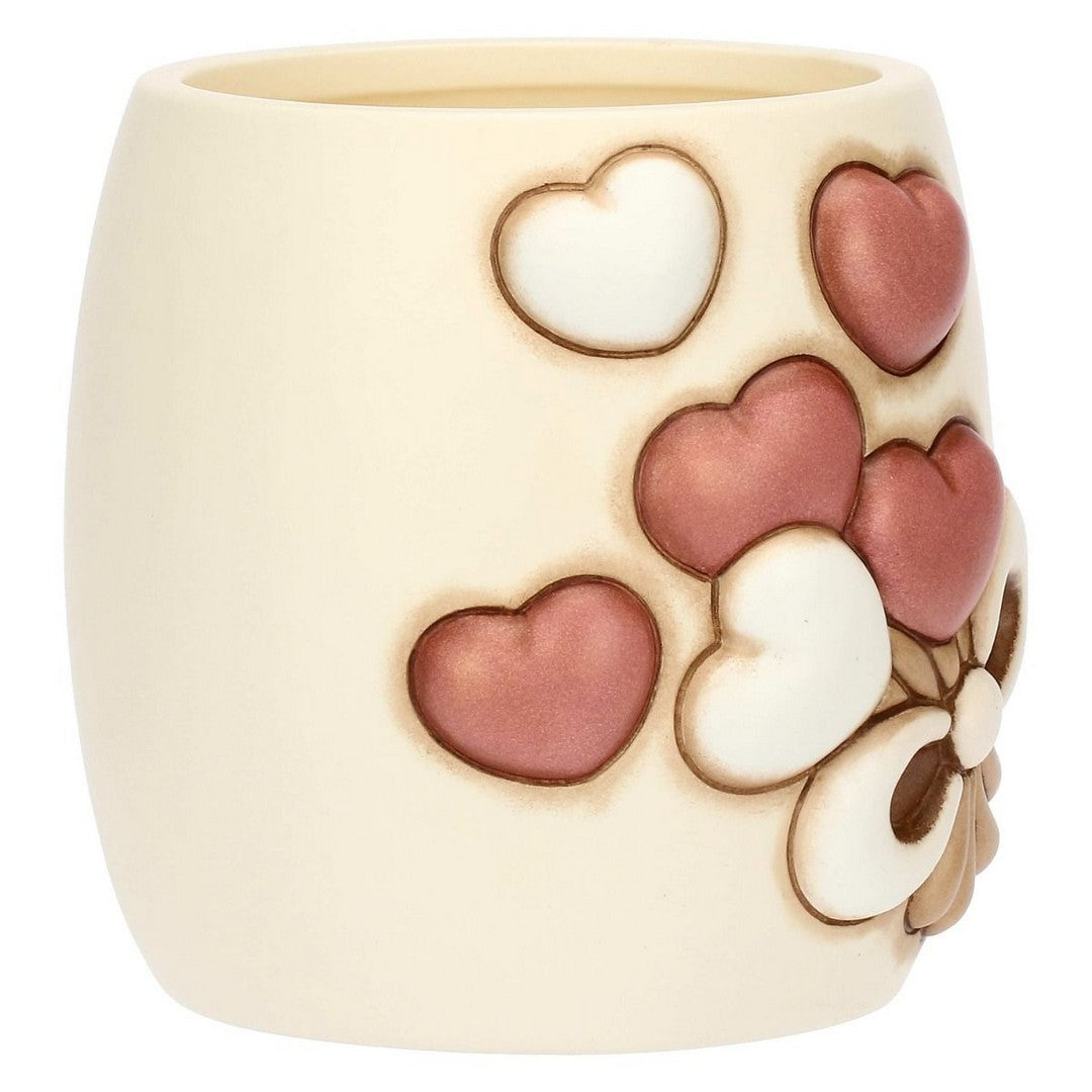 Thun Vaso in ceramica amore, piccolo - Q2030H90 - Gioielleria De Patto