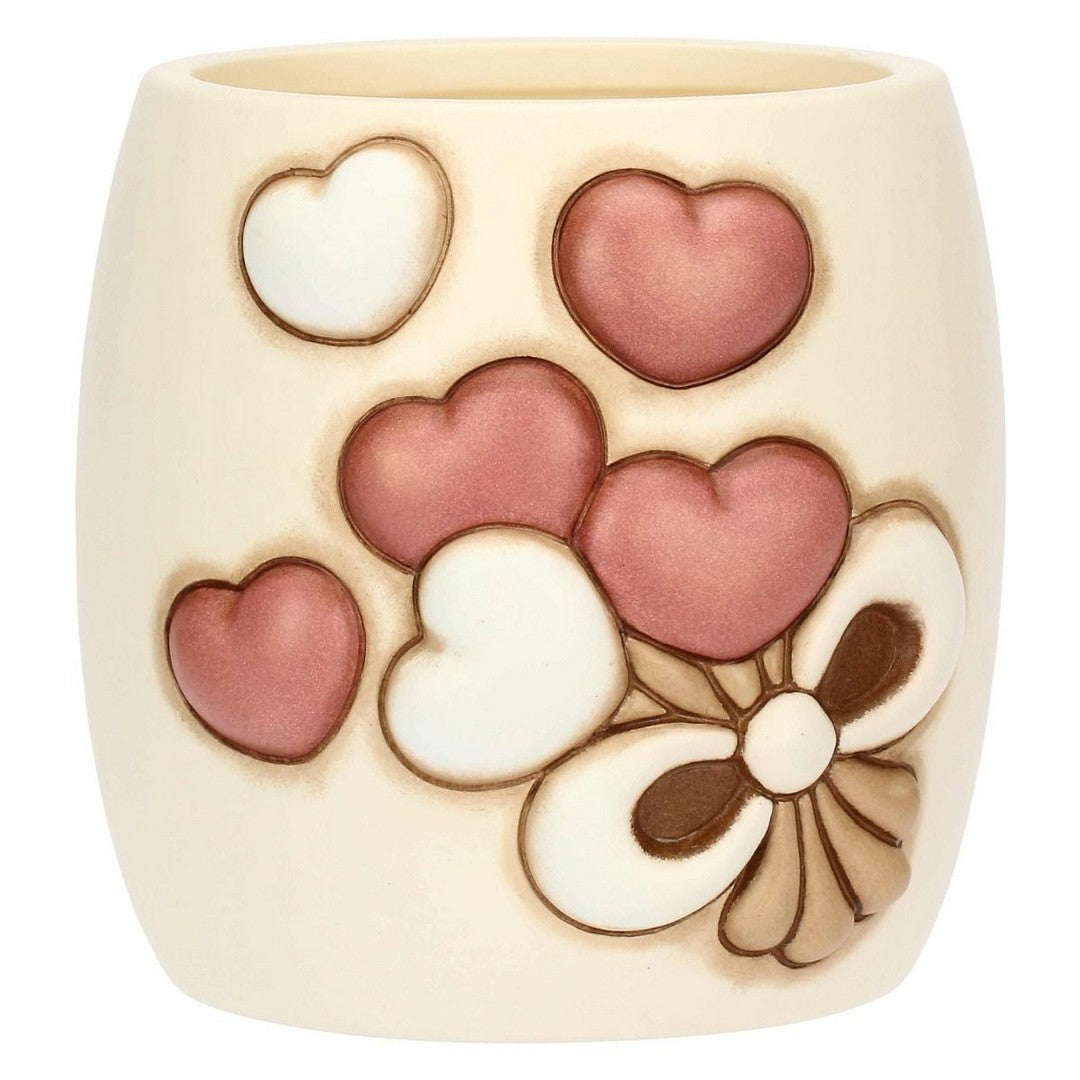 Thun Vaso in ceramica amore, piccolo - Q2030H90 - Gioielleria De Patto