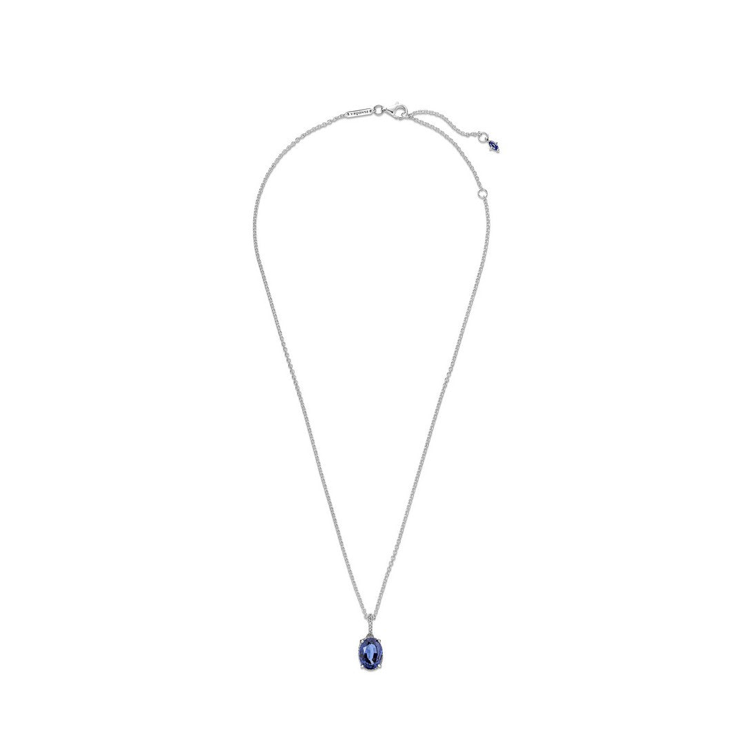 Collana Donna Pandora Pietra Blu - 390055C01 - Gioielleria De Patto