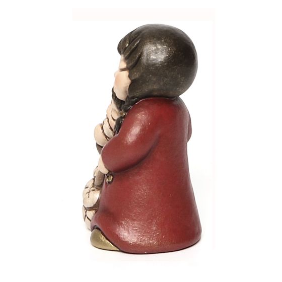 Thun Bimbi Che Mangiano il Pane Presepe Classico Rosso - S2180A82 - Gioielleria De Patto
