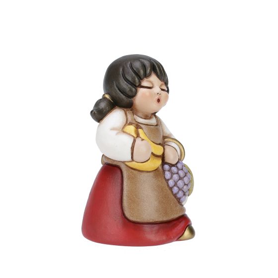 Thun Donna con frutta Presepe Classico Rosso - S2303A82 - Gioielleria De Patto