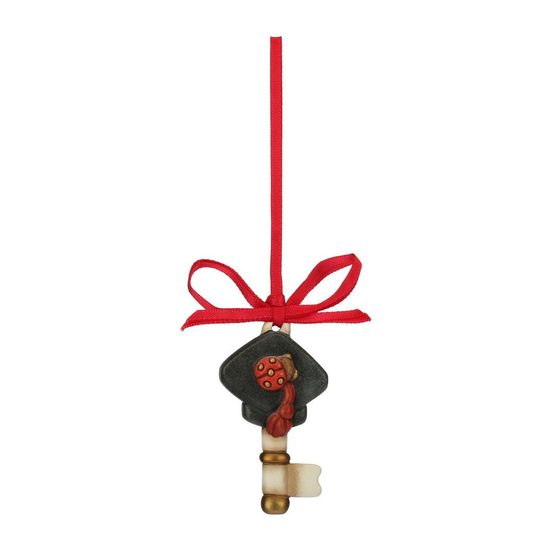 Thun Chiave con cappello laurea e coccinella portafortuna - S3031H90B - Gioielleria De Patto
