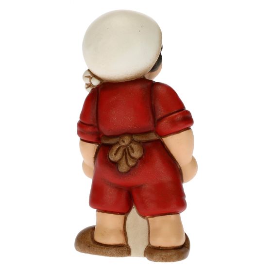 Thun Mugnaio con carriola Presepe Classico rosso - S3116A82 - Gioielleria De Patto