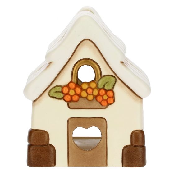 Thun Porta candela in ceramica a forma di casetta - S3154H90 - Gioielleria De Patto