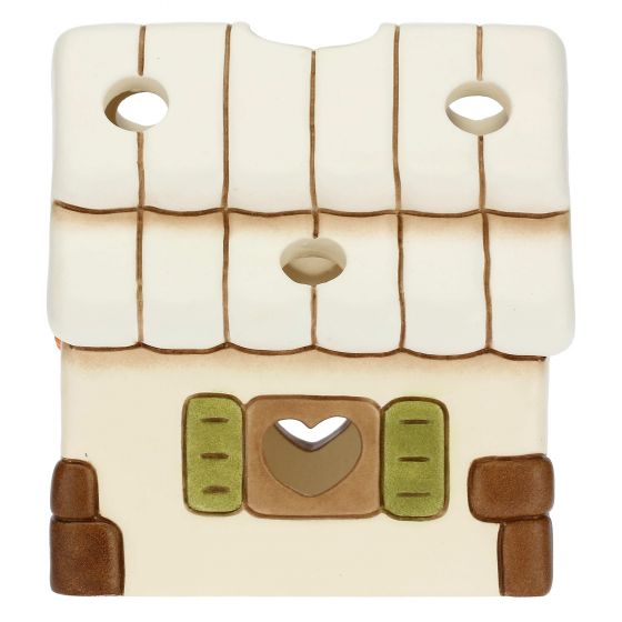 Thun Porta candela in ceramica a forma di casetta - S3154H90 - Gioielleria De Patto