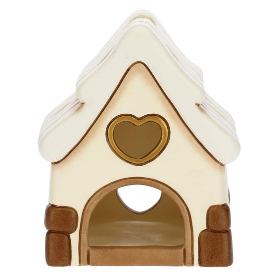 Thun Porta candela in ceramica a forma di casetta - S3154H90 - Gioielleria De Patto