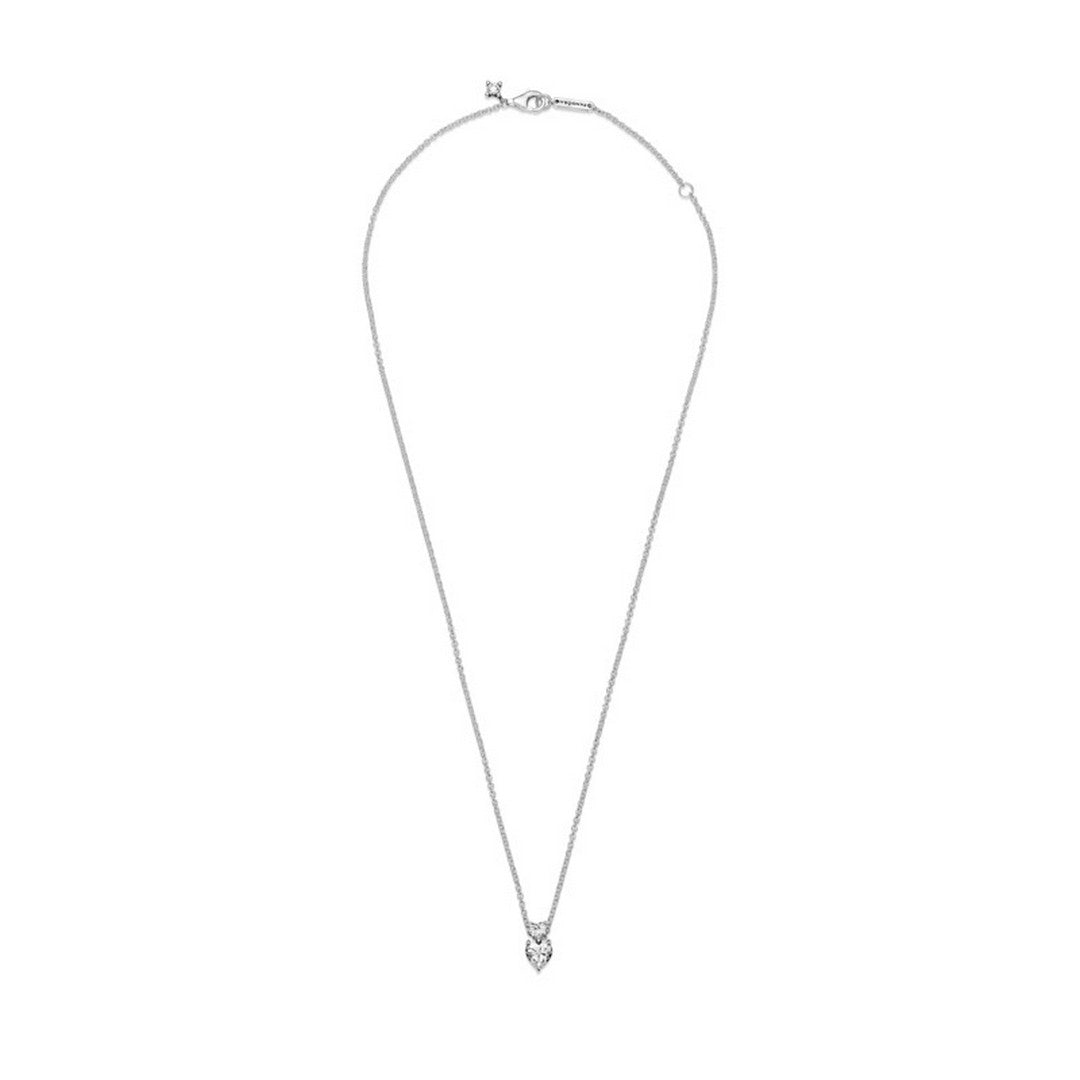 Collana Donna Pandora Due Cuori - 391229C01 - Gioielleria De Patto