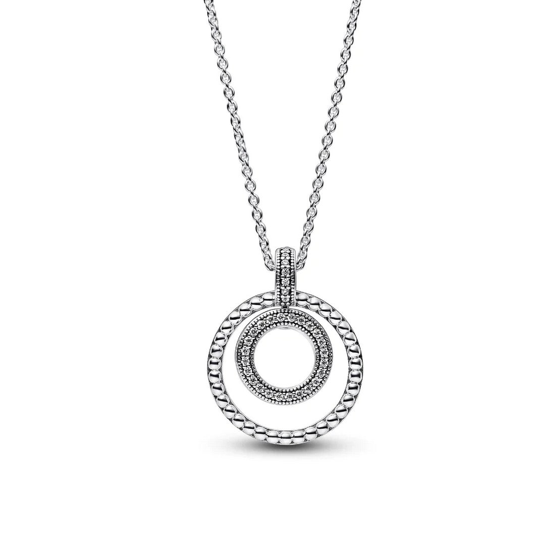 Collana Donna Pandora con Pavé e Sfere - 392308C01 - Gioielleria De Patto
