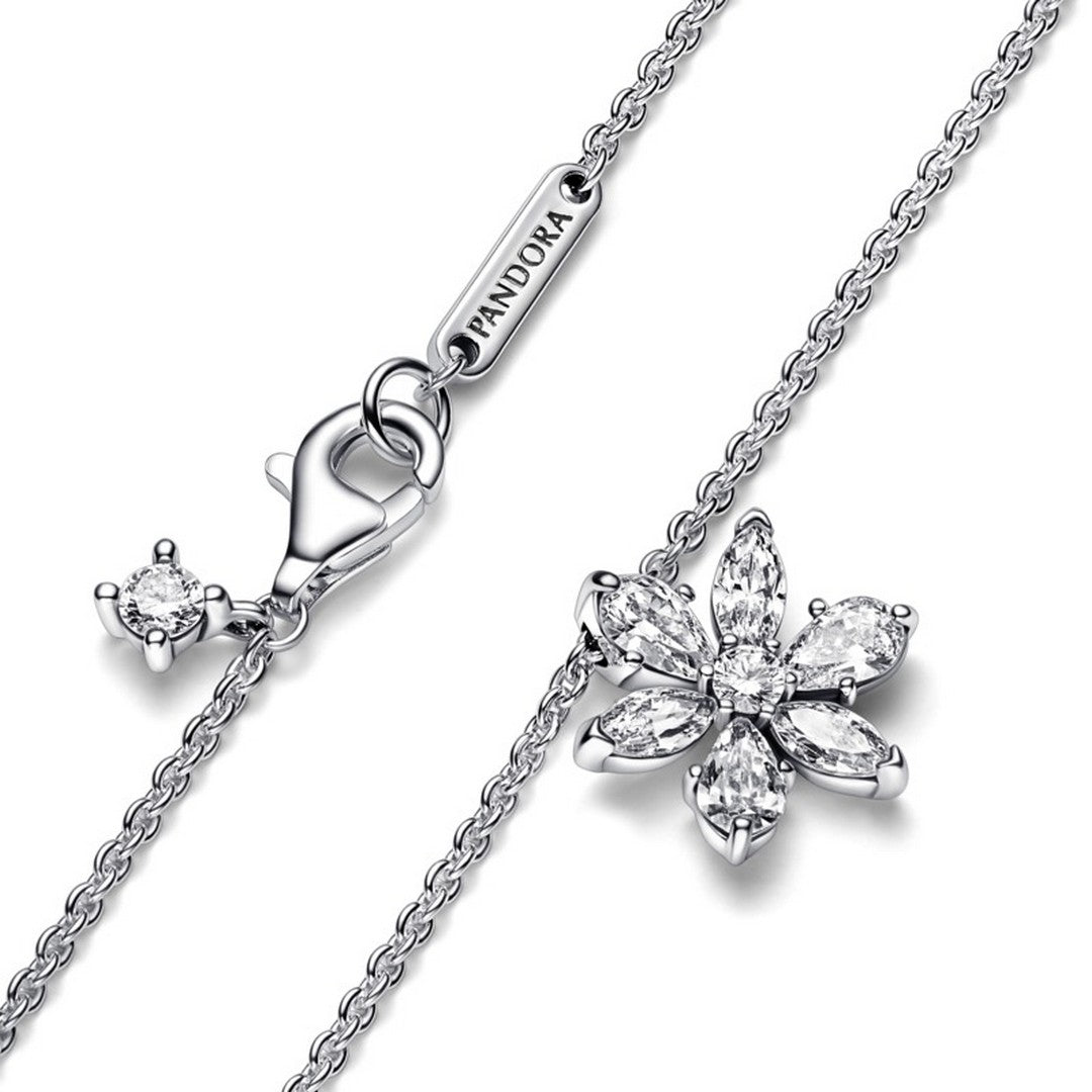 Collana Donna Pandora Pendente Herbarium Fiore Luminoso - 392387C01 - Gioielleria De Patto