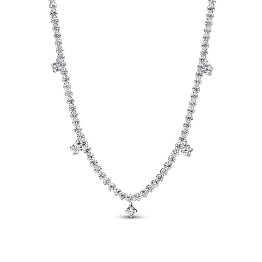 Collana Donna Pandora con Gocce Luminose - 392405C01 - Gioielleria De Patto