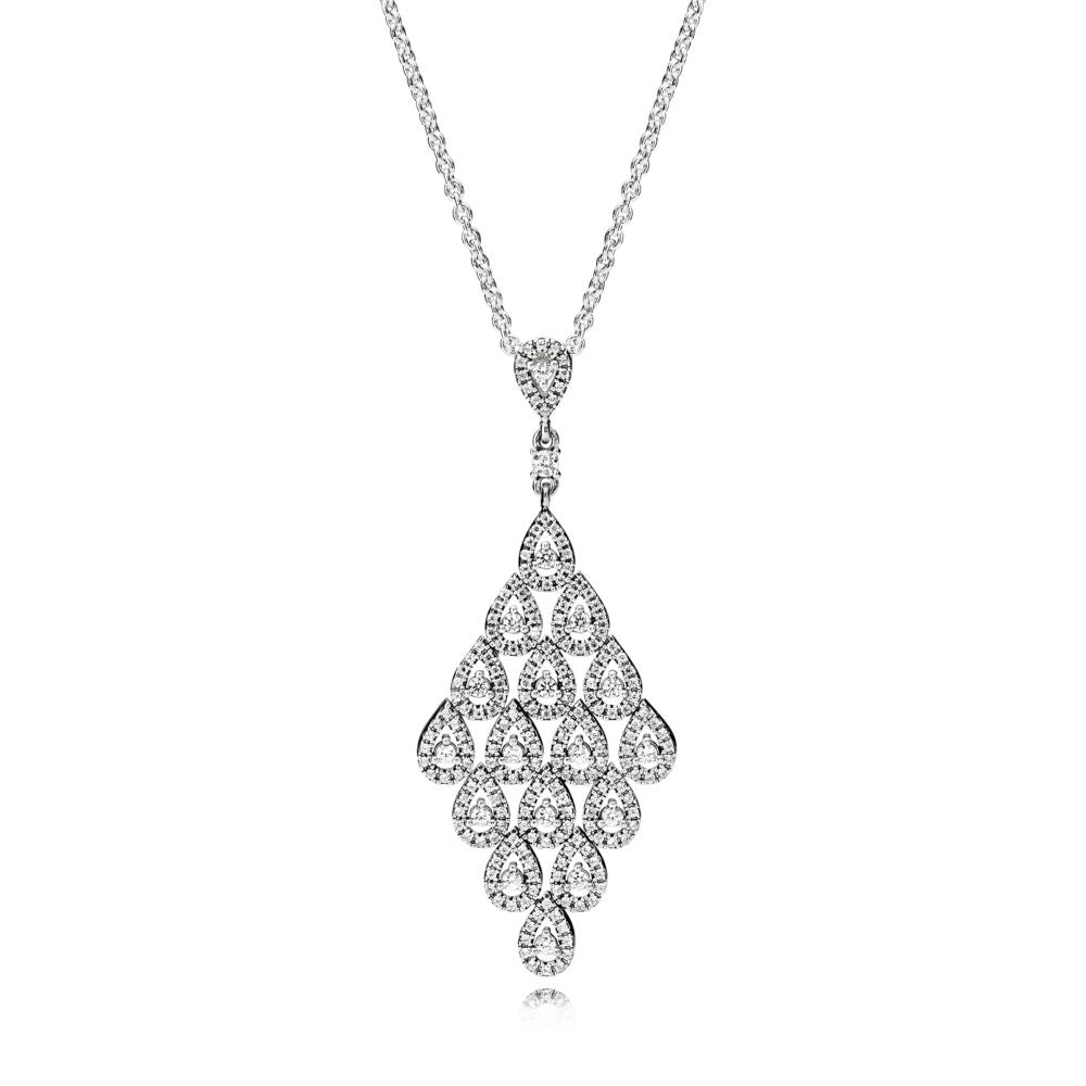 Collana Donna Pandora Cascata Luminosa - 396262CZ - Gioielleria De Patto