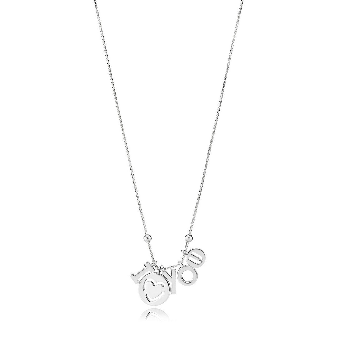 Collana Donna Pandora I Love You - 396580 - Gioielleria De Patto