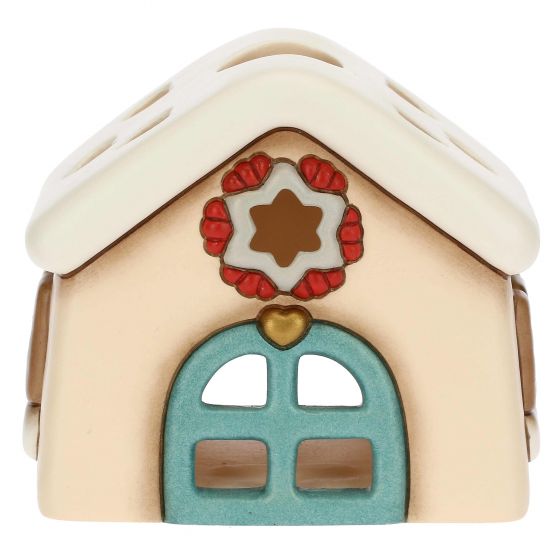 Thun Tealight casetta crema Regali d'inverno - S3288H90 - Gioielleria De Patto