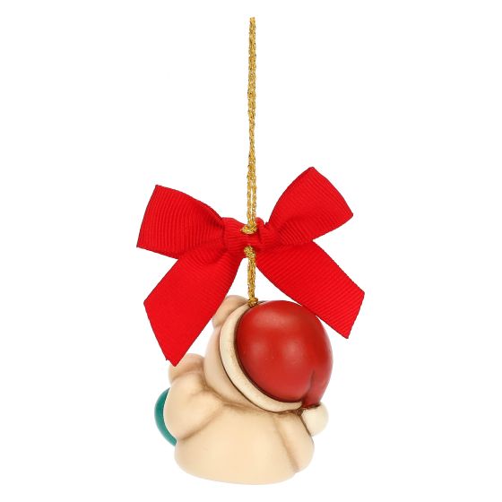 Thun Addobbo natalizio Teddy con regalo in ceramica, piccolo - S3347A82 - Gioielleria De Patto