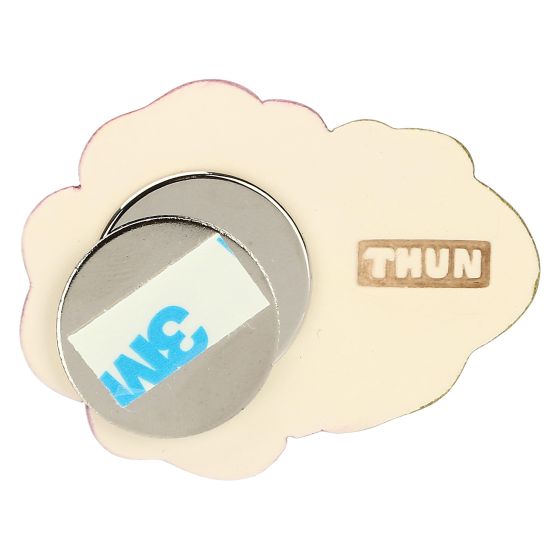 Thun Magnete con Fiore di Malva in Ceramica Florianne - S3352H90 - Gioielleria De Patto