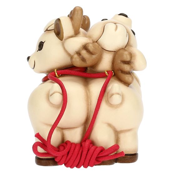 Thun Coppia di Renne Robin per Slitta Componibile in Ceramica S3364A82 - Gioielleria De Patto