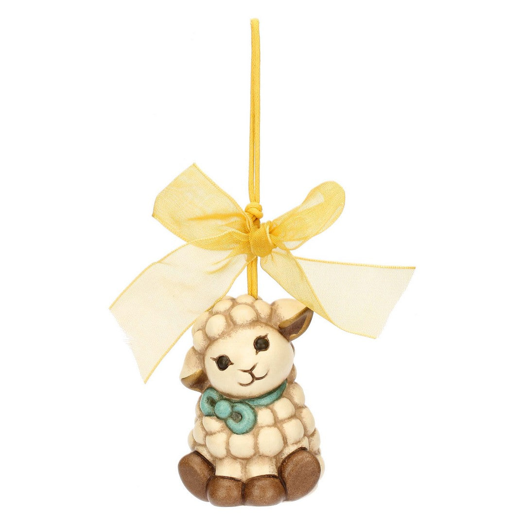 Thun Addobbo agnellino Nelly in ceramica Sorprese di Pasqua - S3377H90 - Gioielleria De Patto
