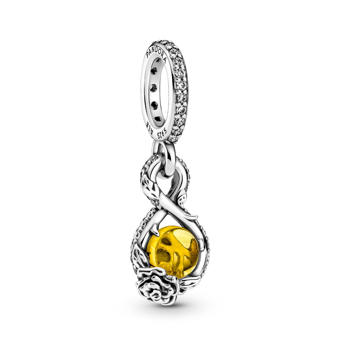 Pendente Donna Pandora Disney, La Rosa di Belle - 399525C01 - Gioielleria De Patto