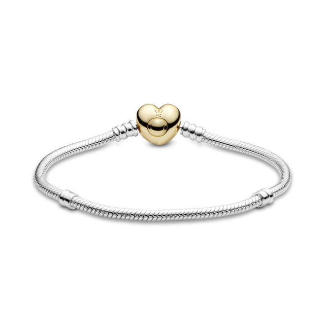 Bracciale Donna Pandora Moments con Chiusura a Cuore - 560719 - Gioielleria De Patto