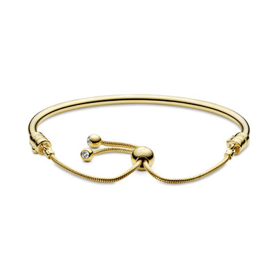 Bracciale Donna Pandora Rigido con Chiusura Scorrevole - 567953CZ - Gioielleria De Patto