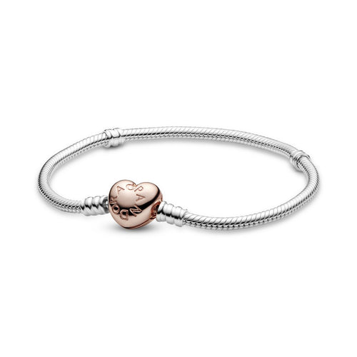 Bracciale Donna Pandora con Chiusura a Cuore - 580719 - Gioielleria De Patto