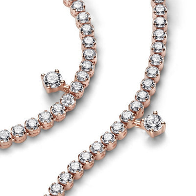 Bracciale Donna Pandora Tennis con Gocce Luminose - 582401C01 - Gioielleria De Patto