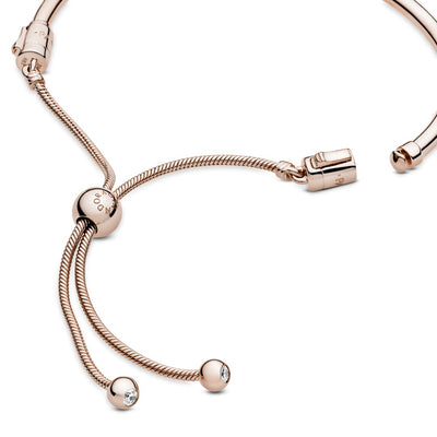 Bracciale Donna Pandora con Chiusura Scorrevole - 587953CZ - Gioielleria De Patto