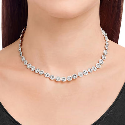 ANGELIC:COLLANA RND CRY/RHS - Gioielleria De Patto