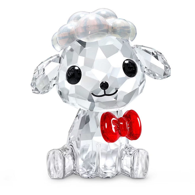 Swarovski Figura Decorativa Agnello Fluffy Crystal Living - 5518714 - Gioielleria De Patto