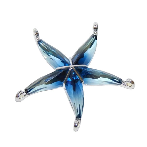 Swarovski Figura Decorativa Cantil Ocean Blue - 626201 - Gioielleria De Patto