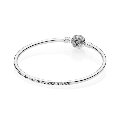 Pandora Disney Women's Bracelet in Silver Beauty and the Beast