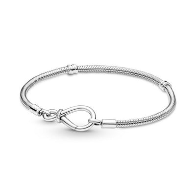 Bracciale Donna Pandora con Chiusura a Nodo Infinito - 590792C00 - Gioielleria De Patto