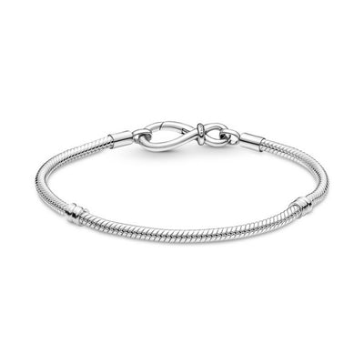 Bracciale Donna Pandora con Chiusura a Nodo Infinito - 590792C00 - Gioielleria De Patto