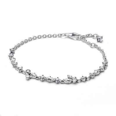Bracciale Donna Pandora Herbarium Petali e Pietre Luminose - 592631C01 - Gioielleria De Patto